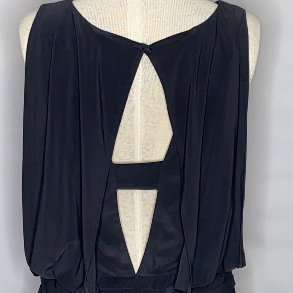 Xscape by Joanna Chen Sleeveless Black Evening Occasion Dress - Size 14 - Picture 5 of 7